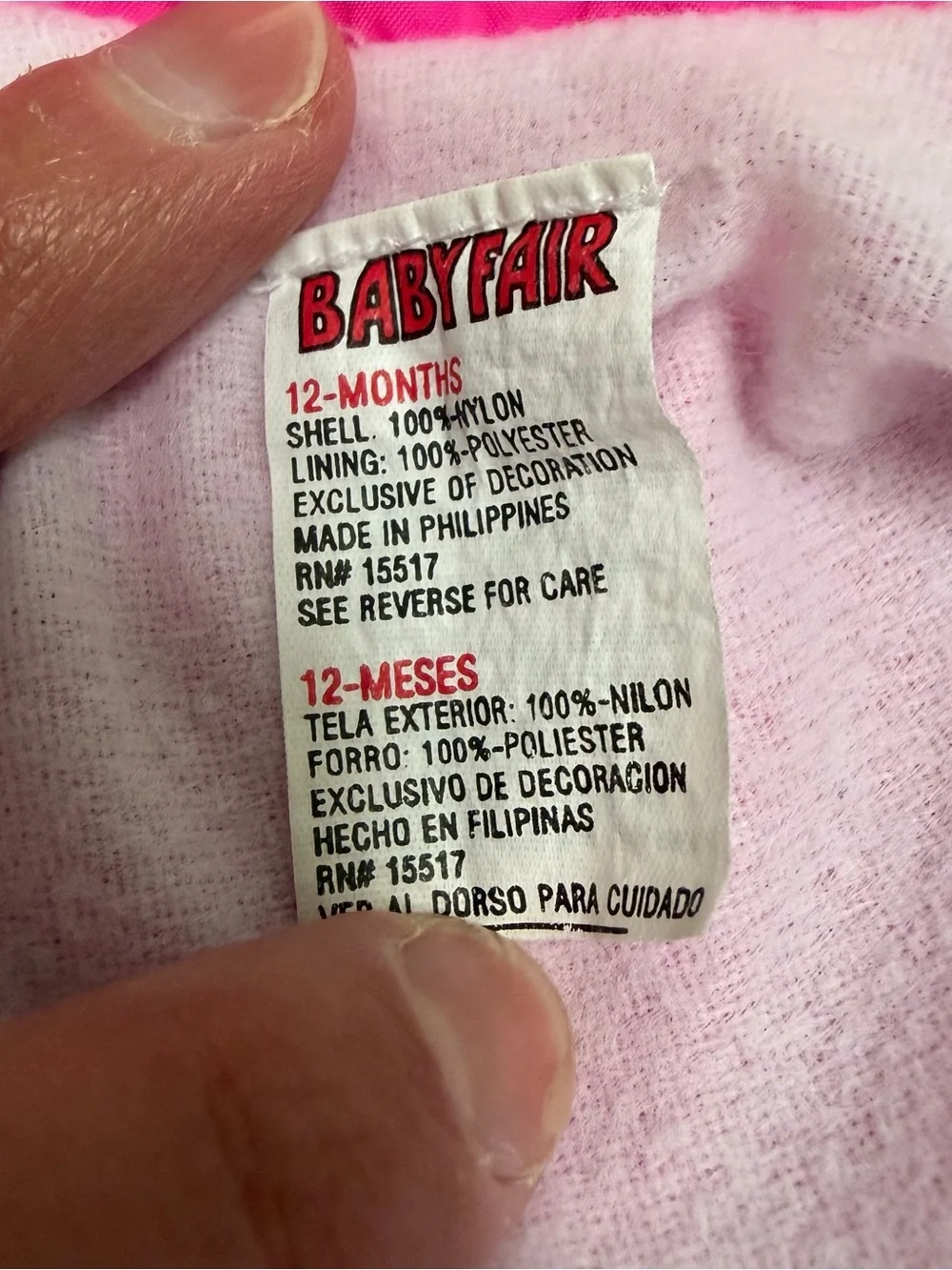 VINTAGE 80S 2PC BABYFAIR KIDS NEON TRACKSUIT SET COLORBLOCK WINDBREAKER USA 12M